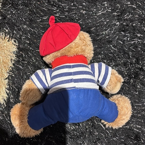 PARIS Stuffed Cuddly Teddy Bear Seaman Blue - Picture 5 of 9